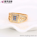 12617 Xuping Fashion18k vergoldet modeschmuck ring klassische männer ring jahrestag hochzeitsband schmuckring